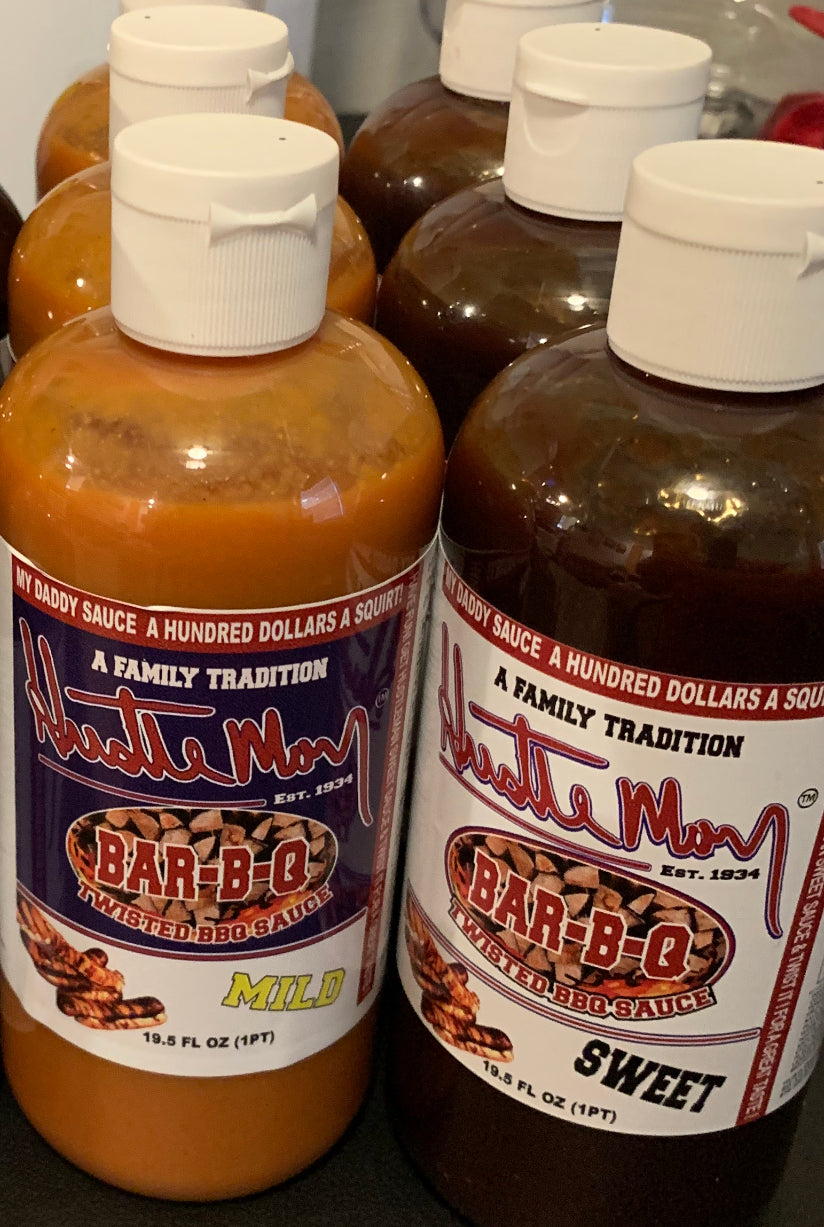 $12.50 (Per Unit) My Daddy Sauce "Got D@mn" And HustleMan Sweet Sauce "Pastor" Twisted Bbq Sauce Twin Pack