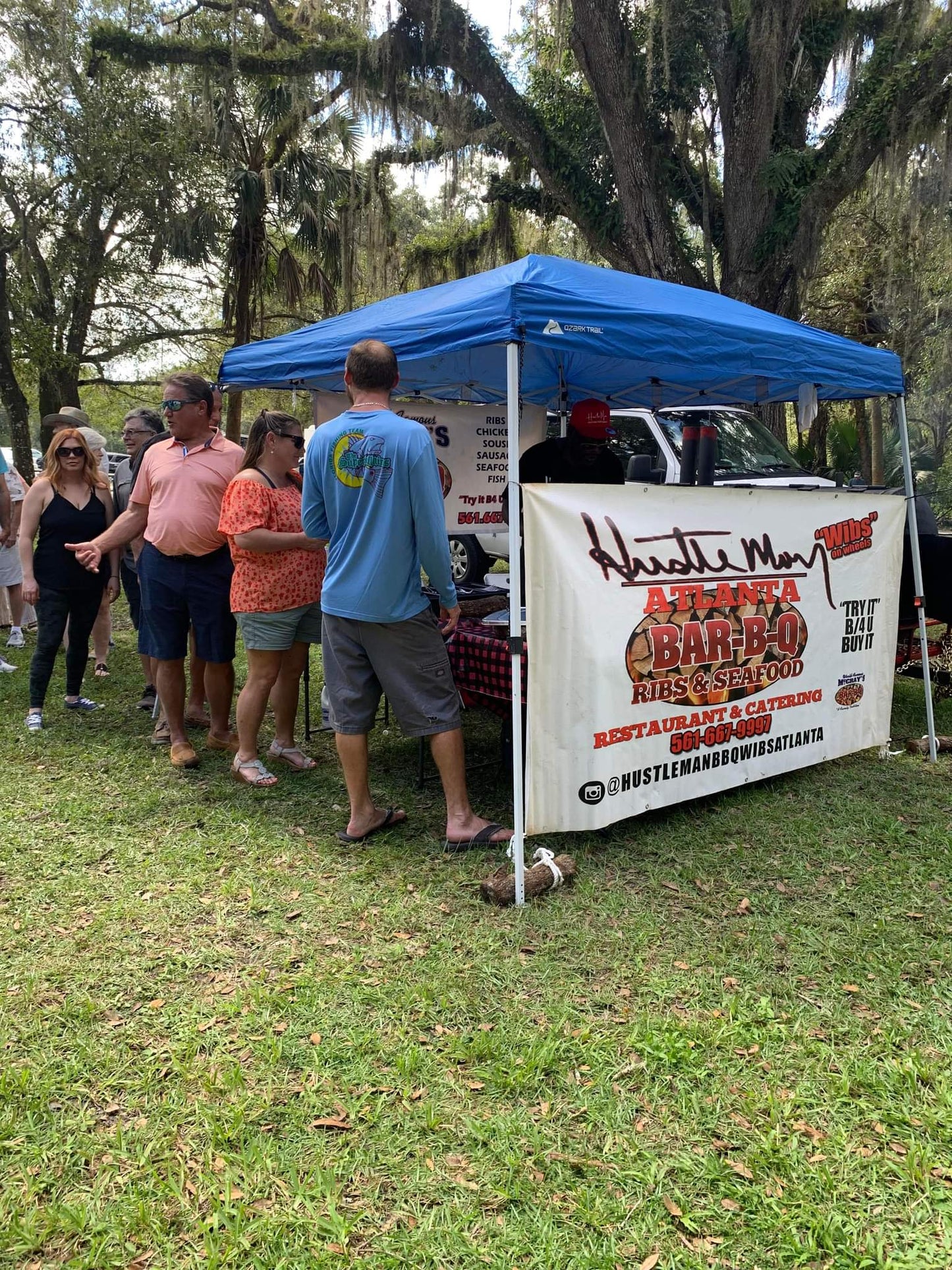 Hustleman bbq wibs and Seafood and The Original McCrays Bbq Coparate Catering $45.00 Per Head