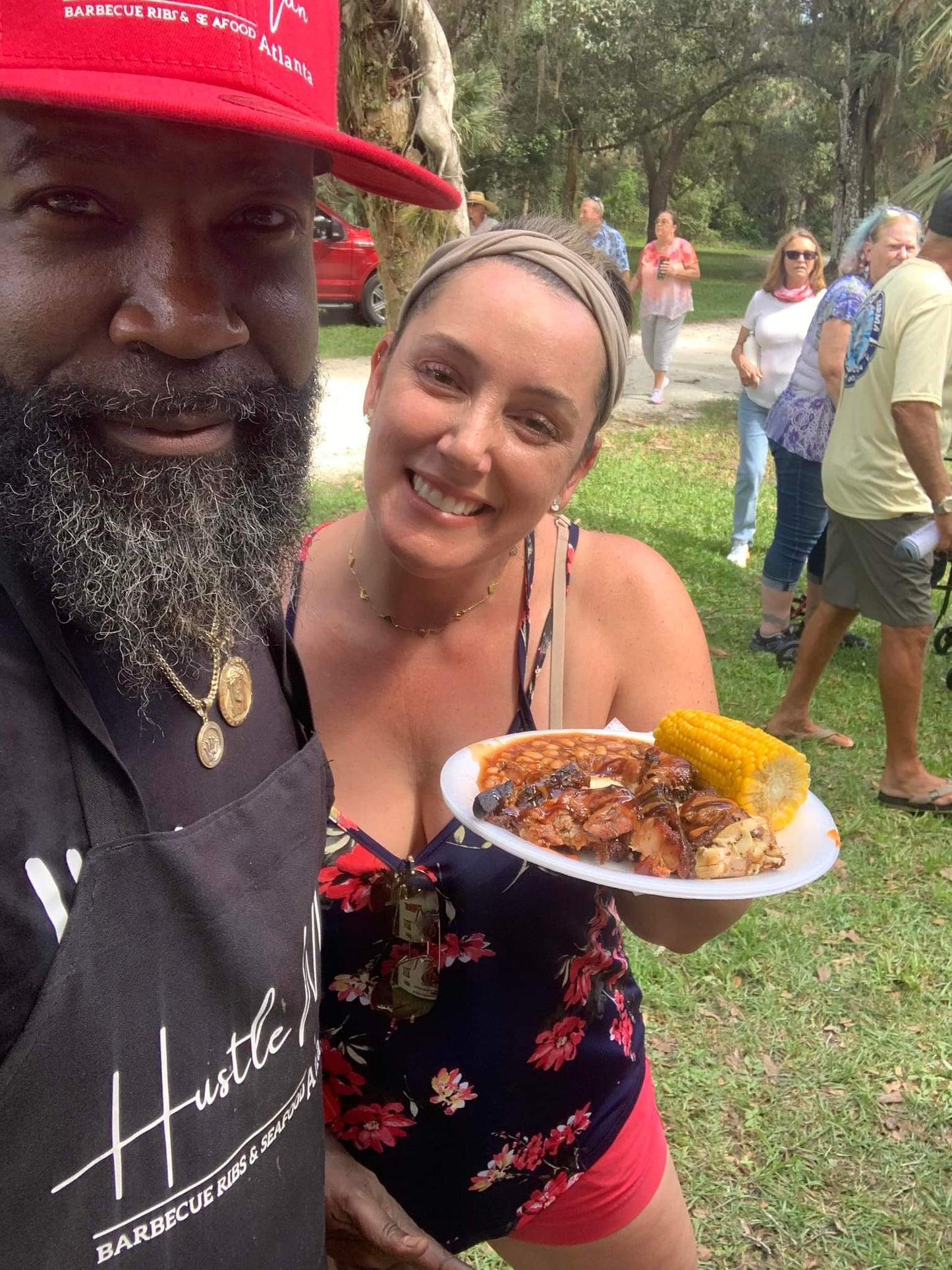 Hustleman bbq wibs and Seafood and The Original McCrays Bbq Coparate Catering $45.00 Per Head